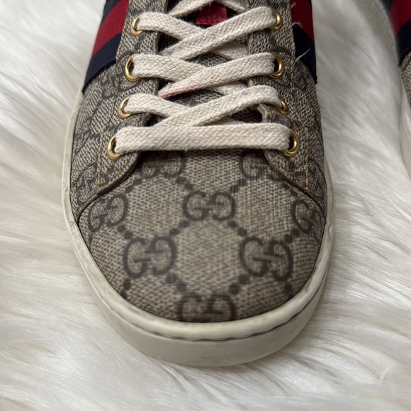 GUCCI Ace GG Monogram Sneakers - Picture 7 of 16